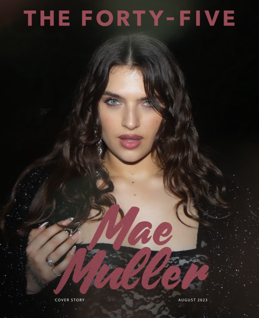 Mae Muller magazine cover
