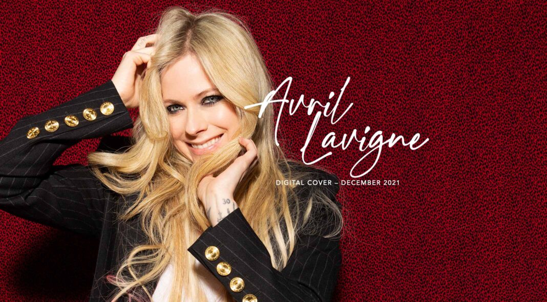 Avril Lavigne magazine cover