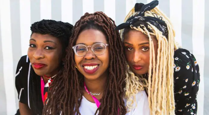 Big Joanie backstage at Glastonbury: “We’ve been to a lot of festivals before – but this feels very different” Big Joanie