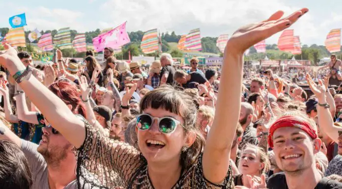 How do you solve a problem like racial diversity at Glastonbury? Glastonbury crowd shot