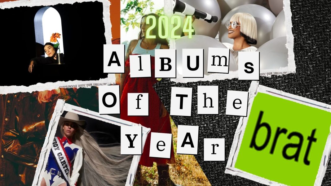 The best albums of 2024 collage