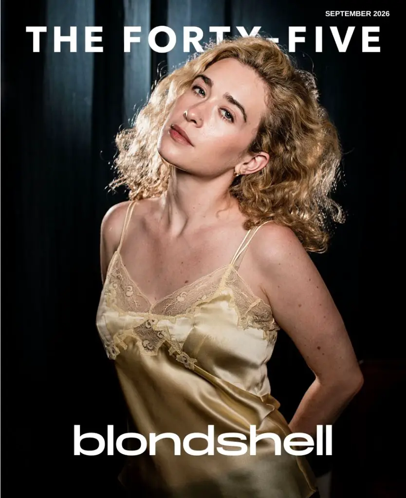 Blondshell magazine cover The Forty-Five