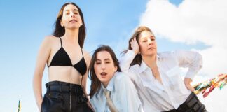 Haim backstage at Glastonbury: “Can you tell us where the fucking Rabbit Hole is?” Haim at Glastonbury 2022