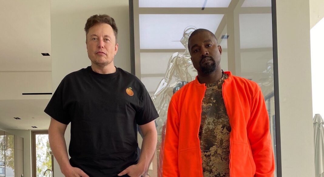 Elon Musk Kanye West Clubhouse