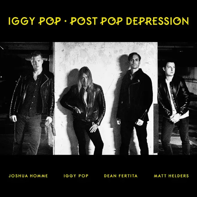 Iggy Pop Post Pop Depression album cover