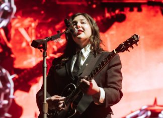 Lucy Dacus just married thirteen couples under a full moon while Sleater-Kinney watched on Lucy Dacus of boygenius at Coachella 2023