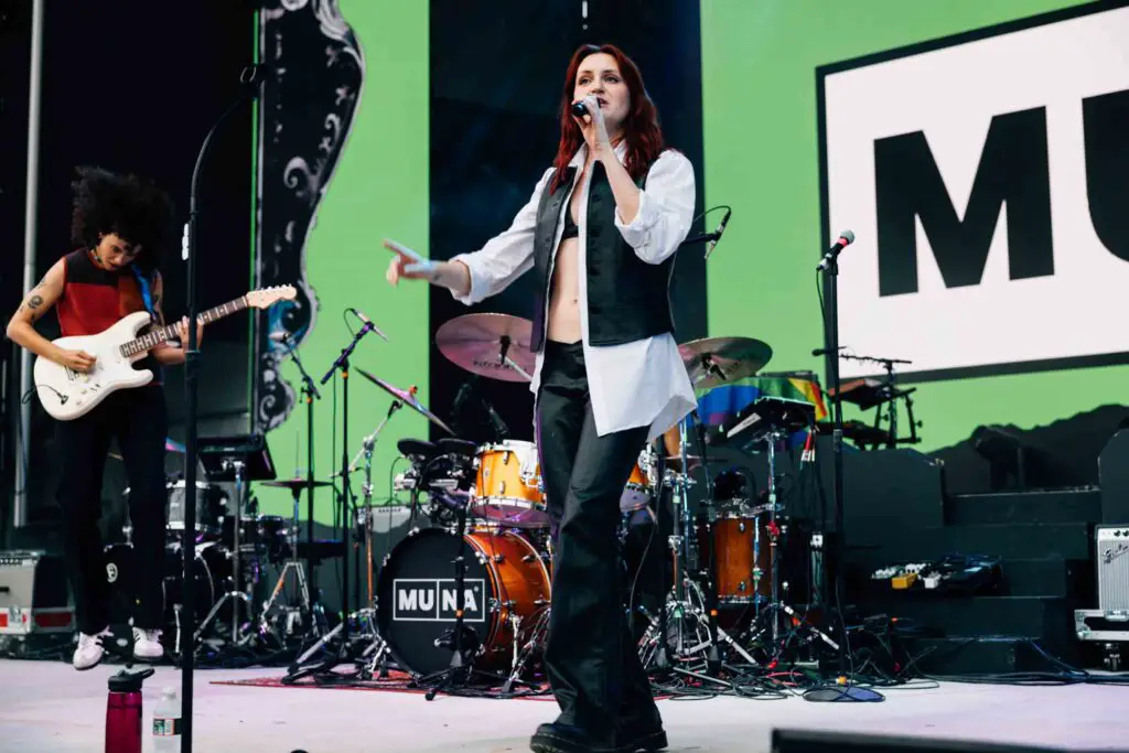 MUNA live at Forest Hills