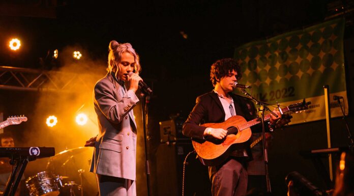 Saddest Factory’s Corporate Retreat was the best all-staff meeting we’ve ever been to Phoebe Bridgers and Charlie Hickey