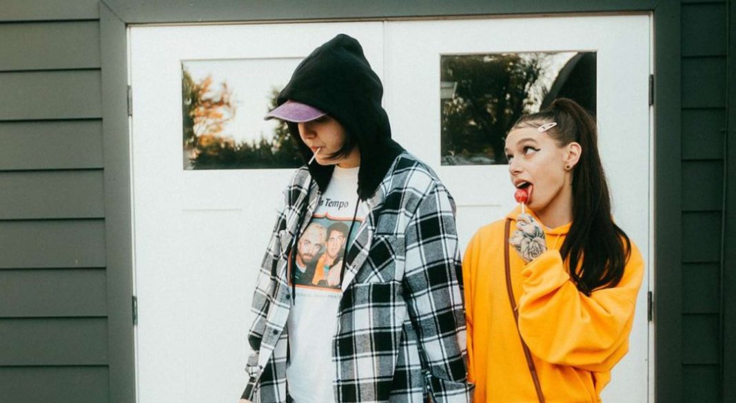 Lucy Dacus Pete Davidson and Ariana Halloween costume