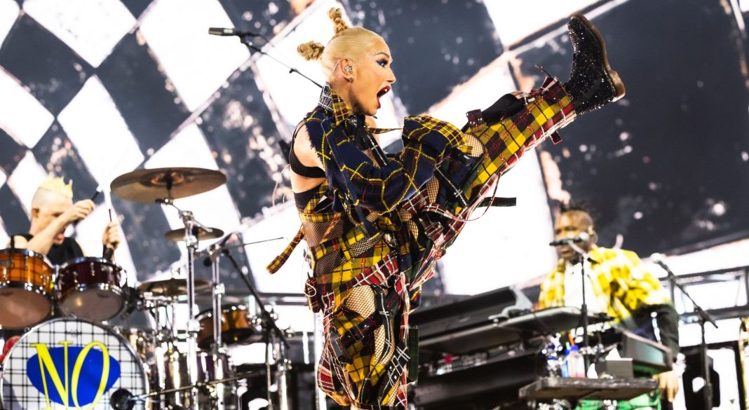Gwen Stefani of No Doubt at Coachella 2024