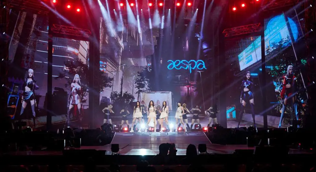 aespa synk hyper line live