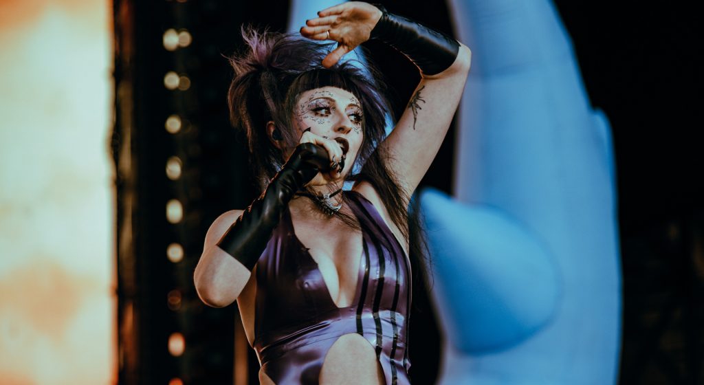 Ashnikko at NOS Alive festival in Lisbon 2024