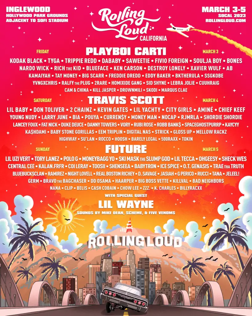 Rolling Loud festival 2023 lineup, dates, tickets and everything we