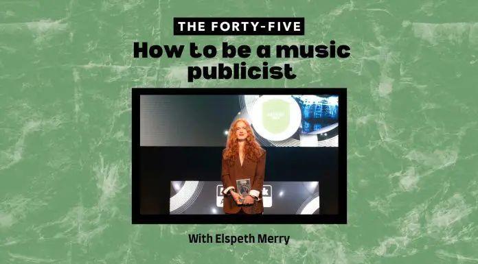 How to be a music publicist Elspeth Merry music publicist