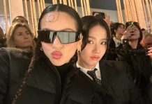 Rosalía and BLACKPINK’s Jisoo are Paris Fashion Week’s coolest new besties Rosalía and BLACKPINK’s Jisoo at Paris Fashion Week