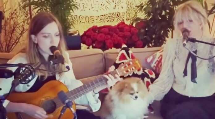 Courtney Love is teasing a The Big Moon collaboration The Big Moon, Courtney Love